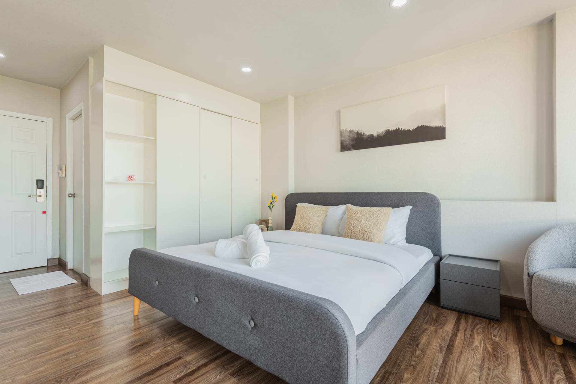 ห้อง Superior Double มุมพักผ่อน - Zayn Hotel บางนา